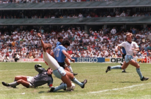 Gol de Maradona a los ingleses