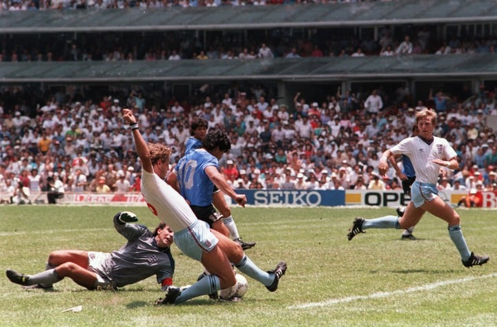 Gol de Maradona a los ingleses