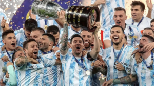a dos años de la conquista de la Copa América frente a Brasil en el Maracaná