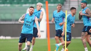 Cronograma de actividades Selección Argentina