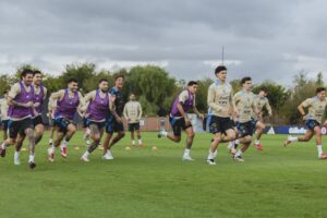 Selección Argentina previa Brasil