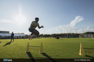 entrenamiento vespertino