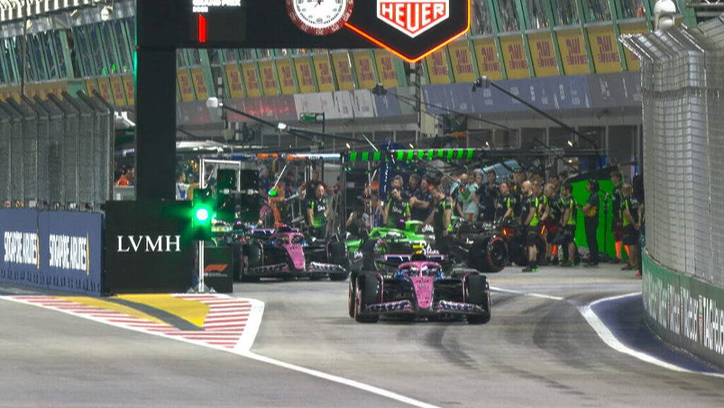 Franco Colapinto Q1 GP Singapur