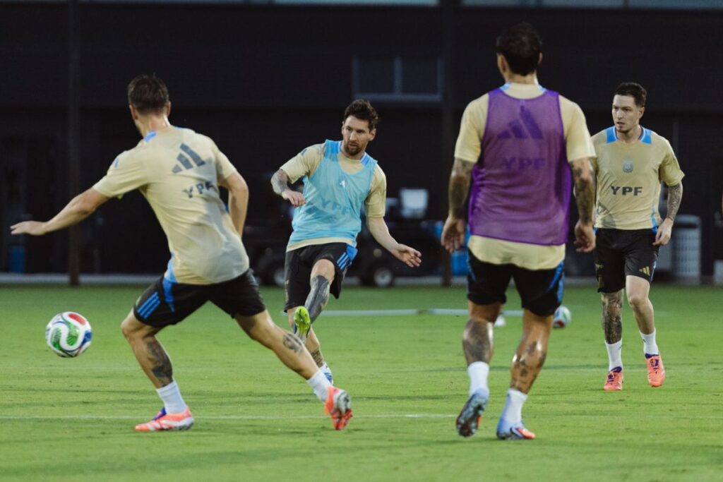 argentina entrenamiento