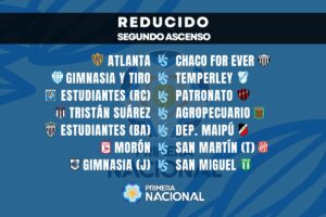 reducido primera fase