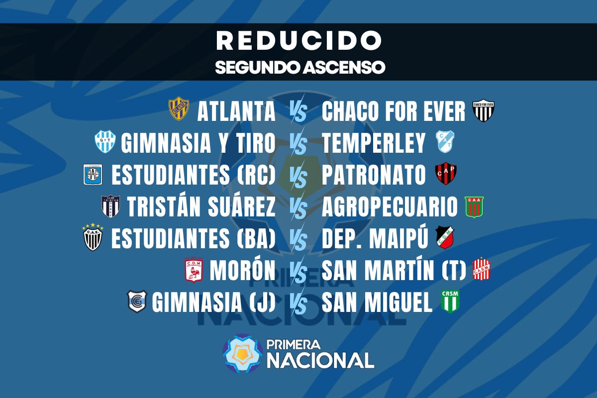 reducido primera fase