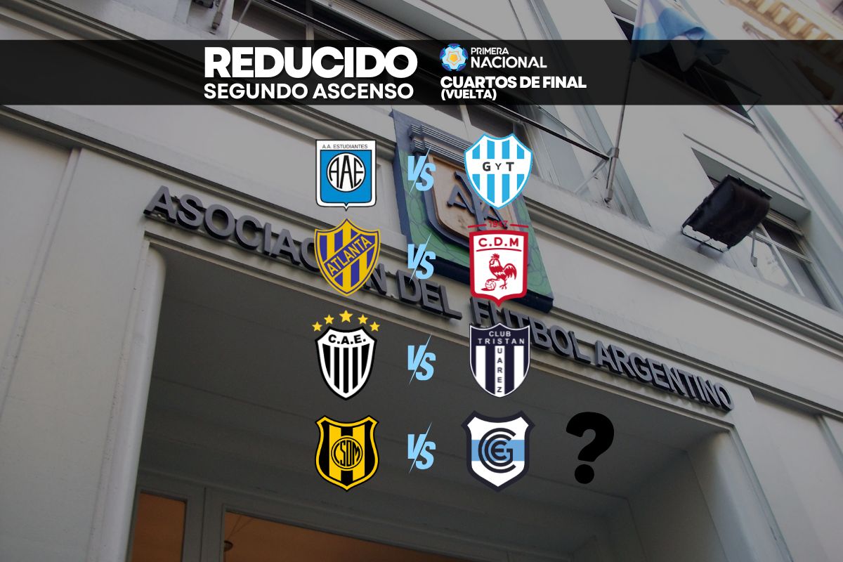 reducido vuelta cuartos programacion