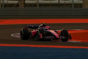 Franco Colapinto durante la práctica libre en Lusail, donde finalizó último.