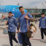 La Selección Argentina arribó a Estados Unidos y ya se instaló en su búnker de Kansas City