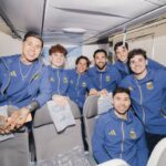 La Selección Argentina partió rumbo a Kansas para iniciar el sueño mundialista