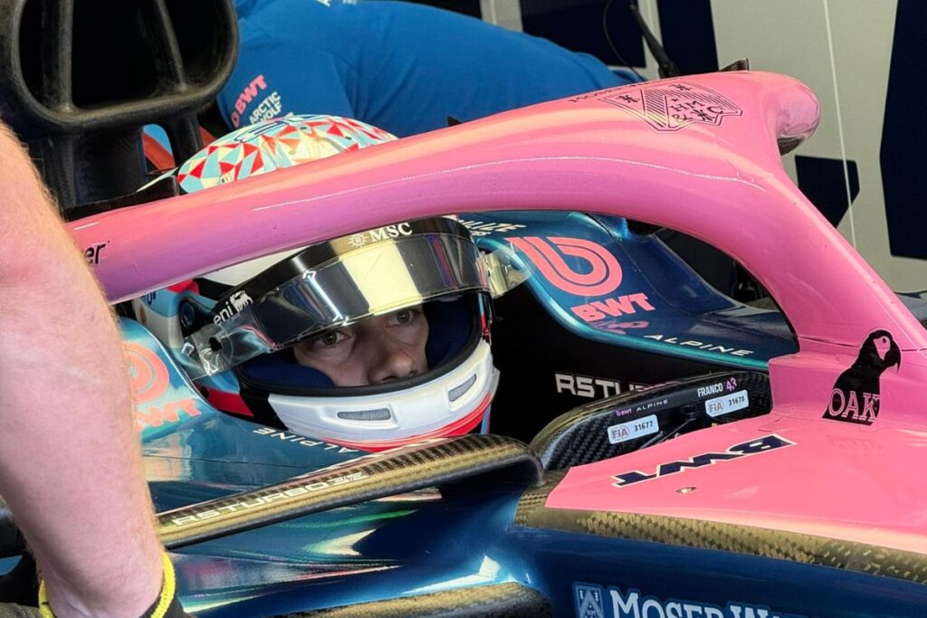 franco colapinto fp3 monaco
