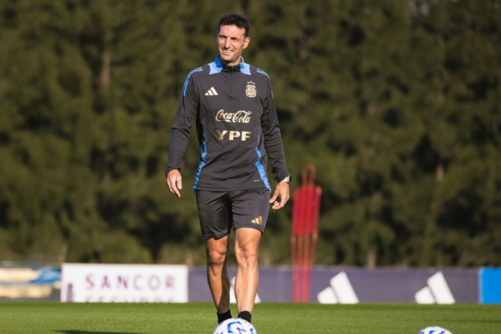 scaloni entrenamiento