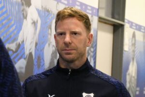 Cristian Menéndez habló en la previa del partido entre Gimnasia y Esgrima de Jujuy y Colegiales por la Primera Nacional.
