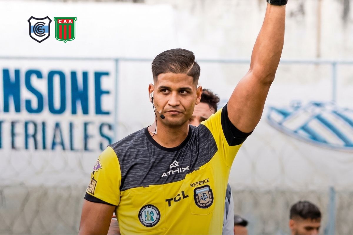 bryan ferreyra arbitro gimnasia agropecuario