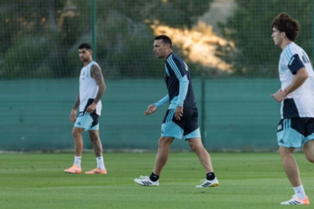 scaloni entrenamiento